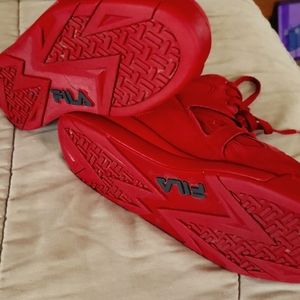 Red Fila gently used